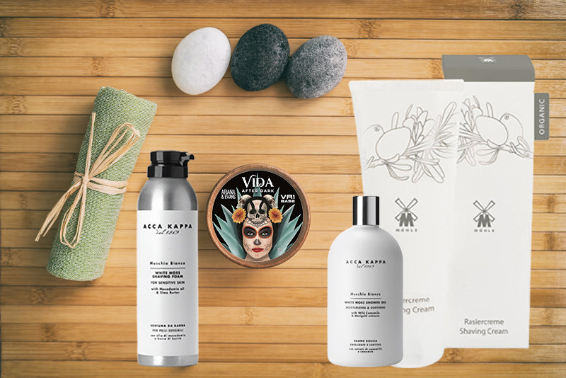 Vegan Friendly Shaving Products.