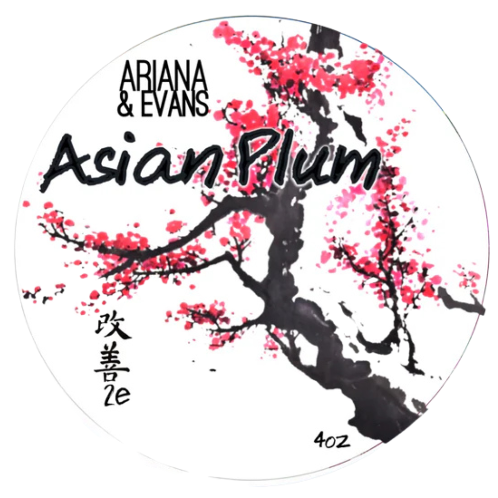 Ariana &amp; Evans Asian Plum Shaving Soap