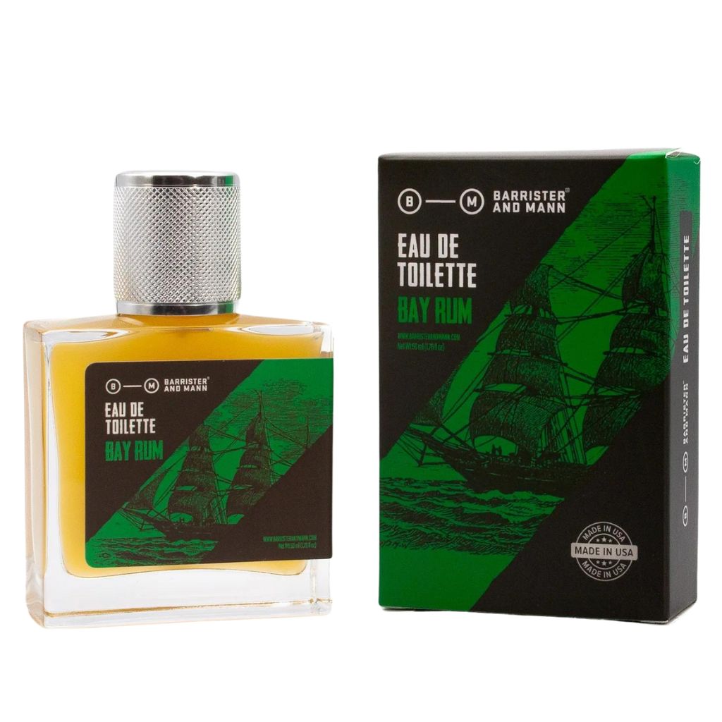 Barrister and Mann Bay Rum Eau de Toilette, 50 ml.