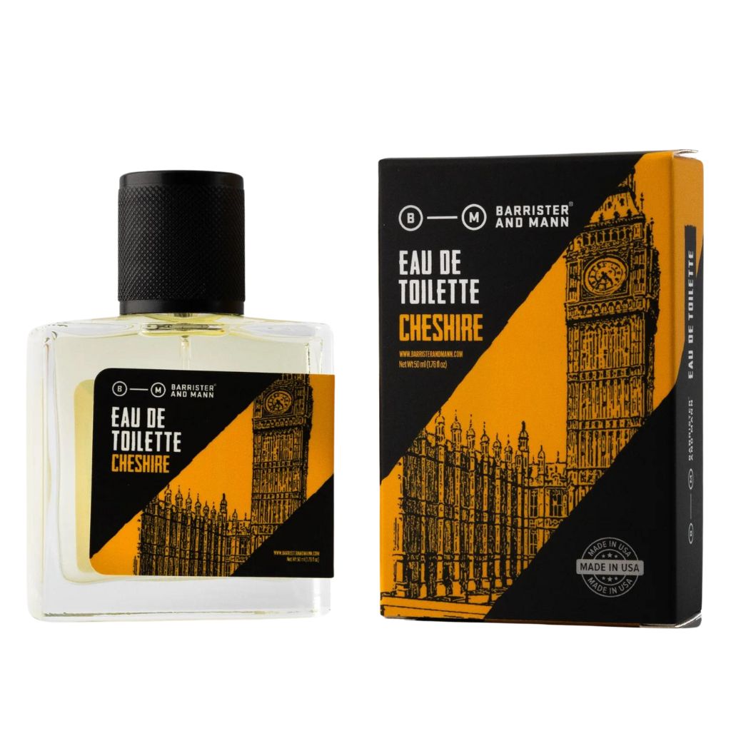 Barrister and Mann Cheshire Eau de Toilette, 50 ml.