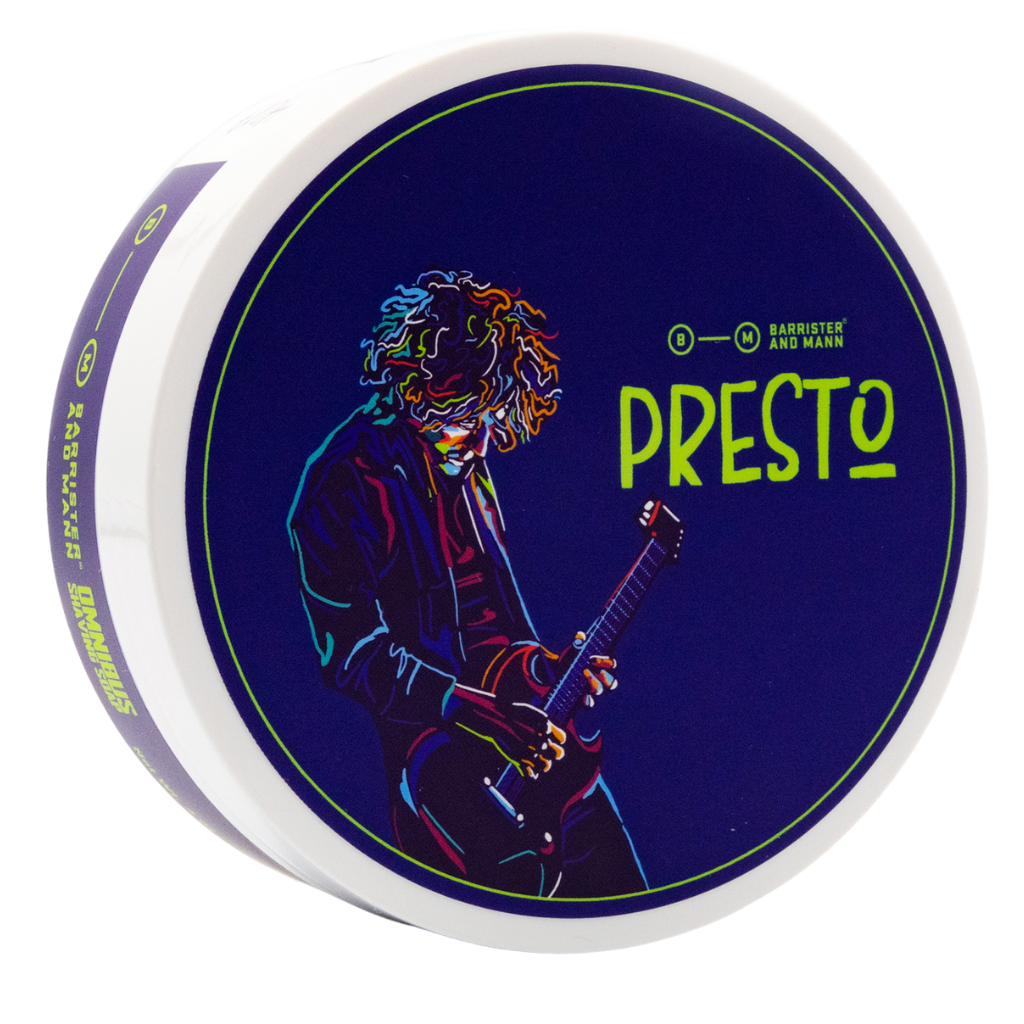 Barrister and Mann Presto Shaving Soap (Omnibus Base).