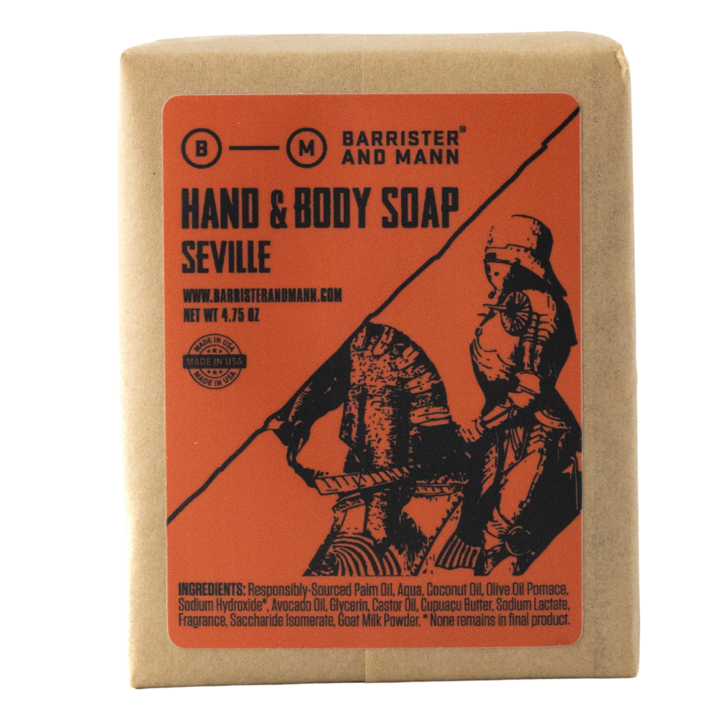 Barrister and Mann Seville Hand and Body Soap (Vegan).