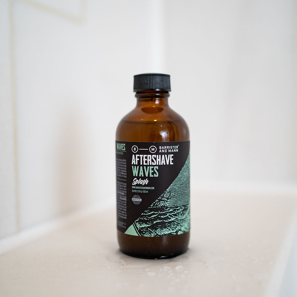 Barrister and Mann Waves Aftershave Splash