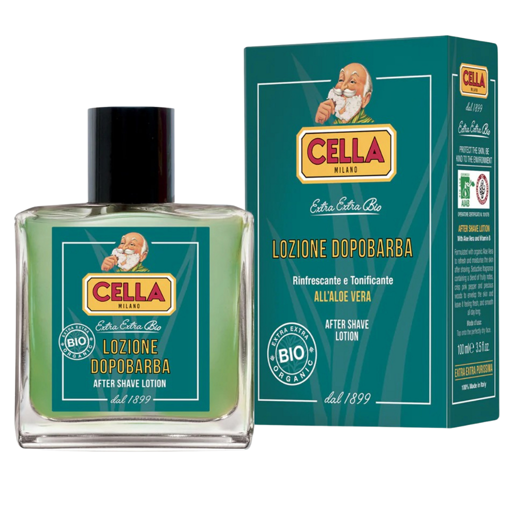 Cella Milano Organic Aloe Vera Aftershave Lotion 3.5 oz