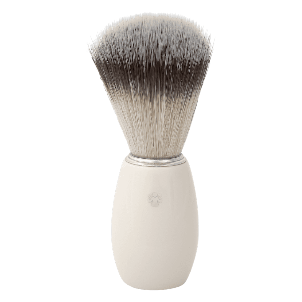 Dovo Cream Acrylic Synthetic Pure Badger Shaving Brush