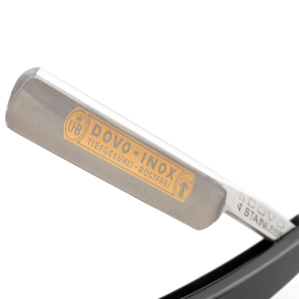 Dovo Inox 42 Straight Razor 4/8&quot; Acrylic Stainless Steel