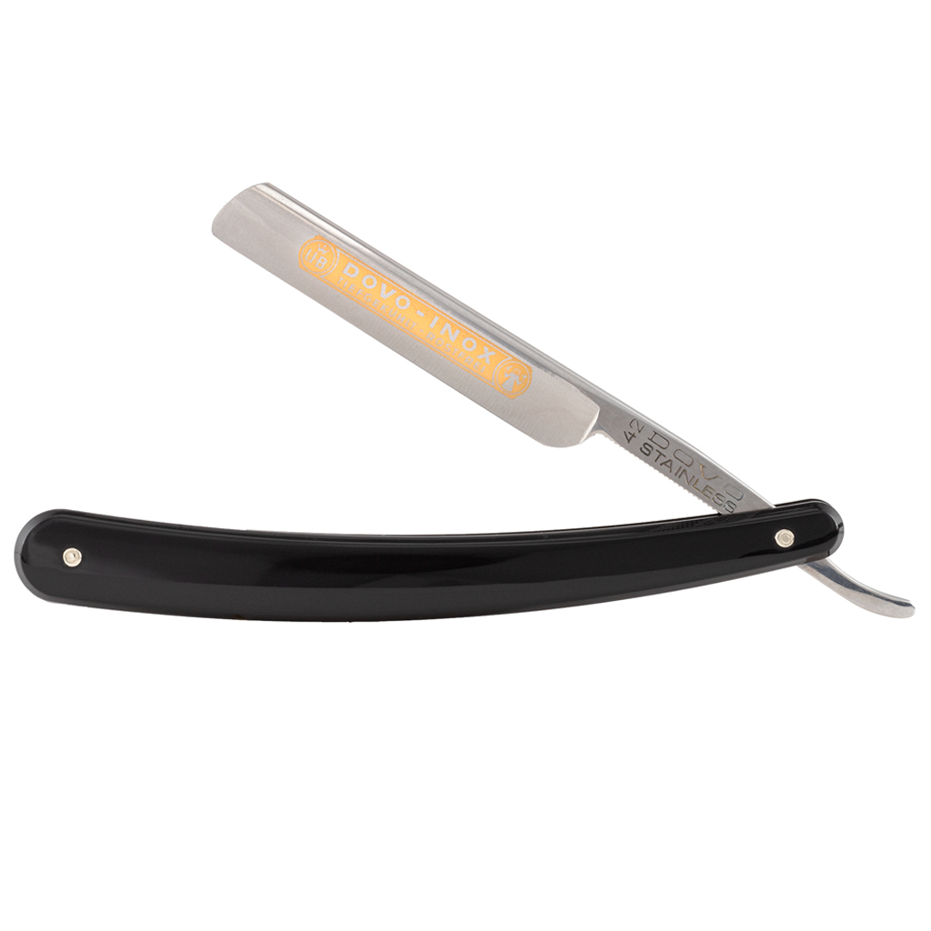 Dovo Inox 42 Straight Razor 4/8&quot; Acrylic Stainless Steel