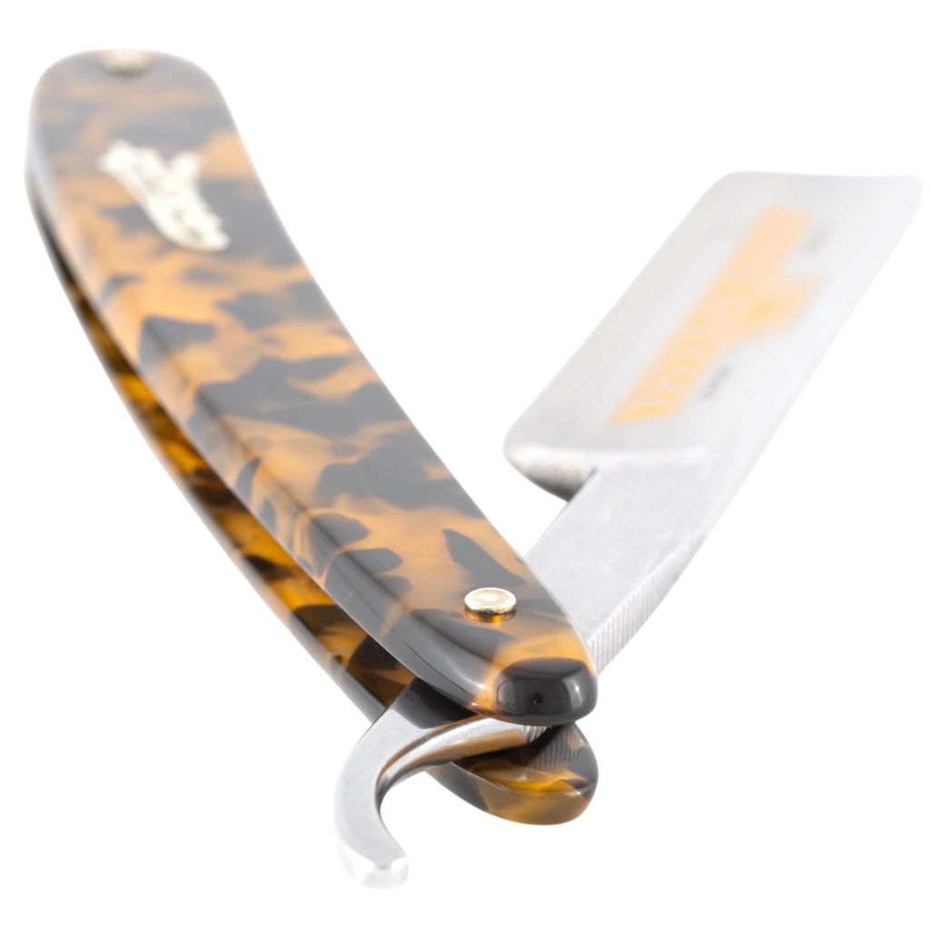 Dovo Special Straight Razor 5/8&quot; Imitation Tortoiseshell Carbon Steel