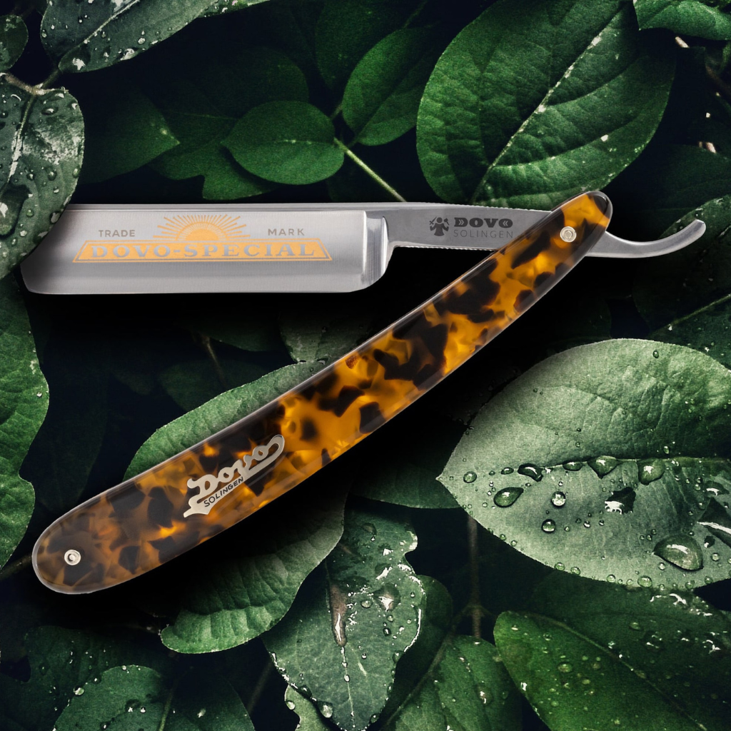 Dovo Special Straight Razor 5/8&quot; Imitation Tortoiseshell Carbon Steel