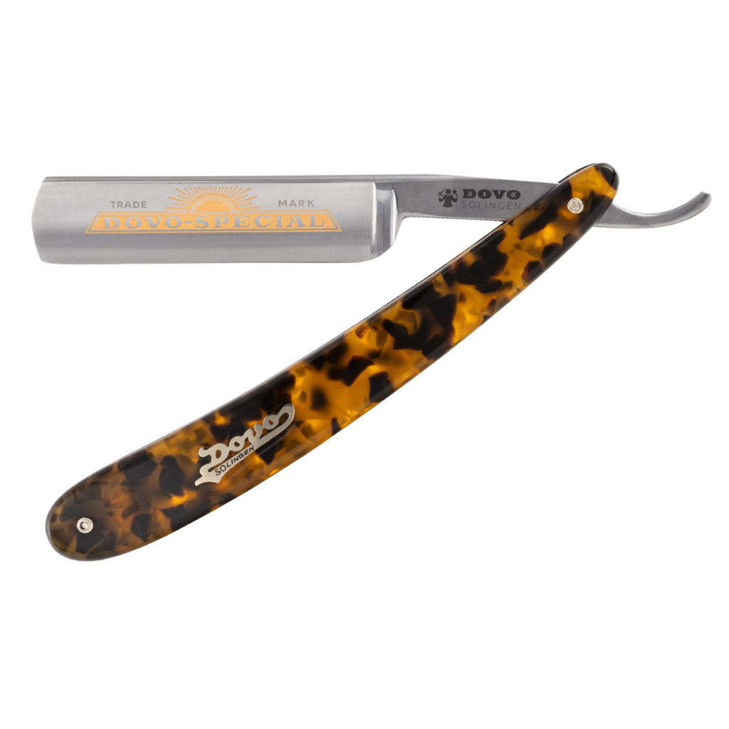 Dovo Special Straight Razor 5/8&quot; Imitation Tortoiseshell Carbon Steel