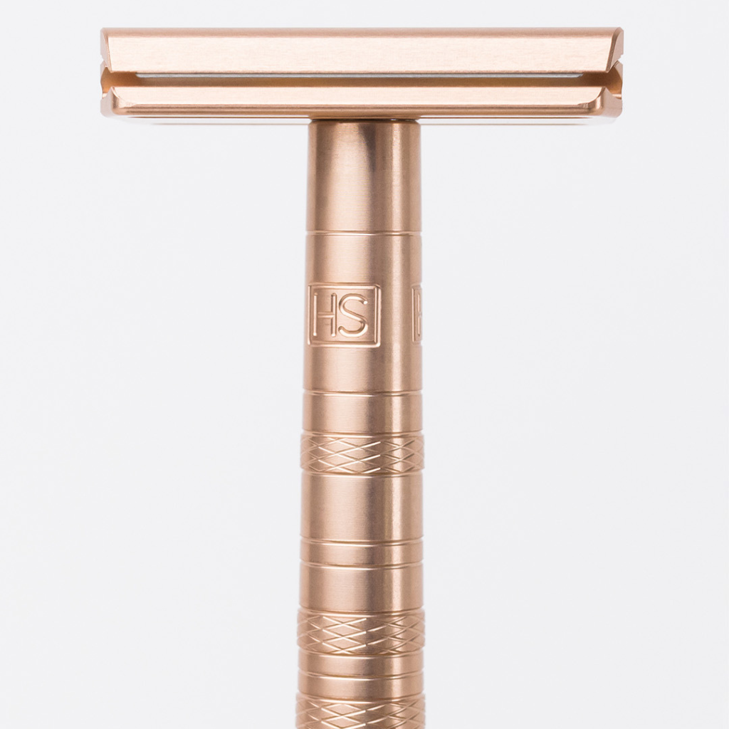 Henson Aluminum AL13 Copper Medium Safety Razor.