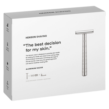 Henson Aluminum AL13 Mild 3-Piece Safety Razor Set – I Wet Shave