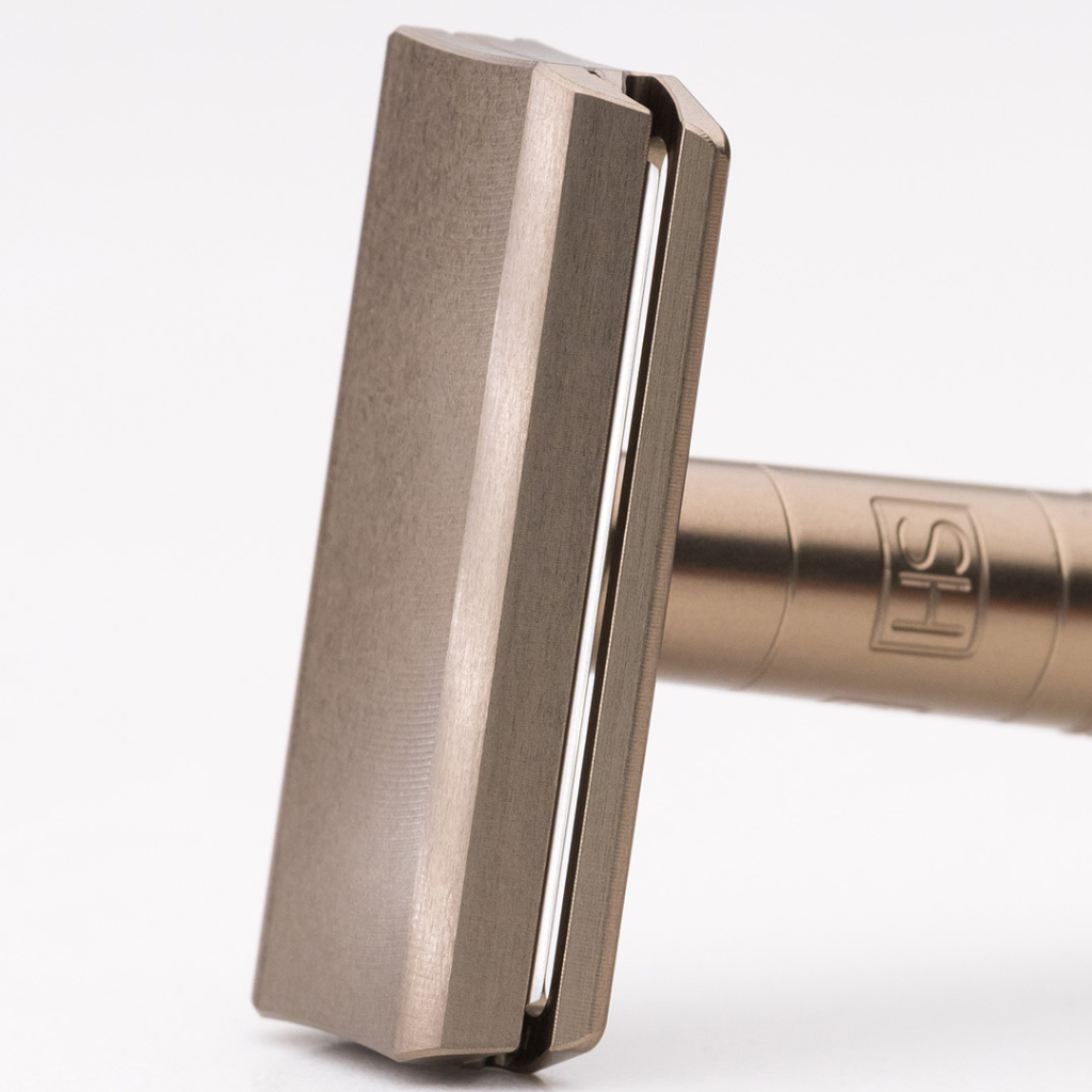 Al13 Razor Henson Aluminum AL13 Tan Medium Safety Razor – I Wet Shave