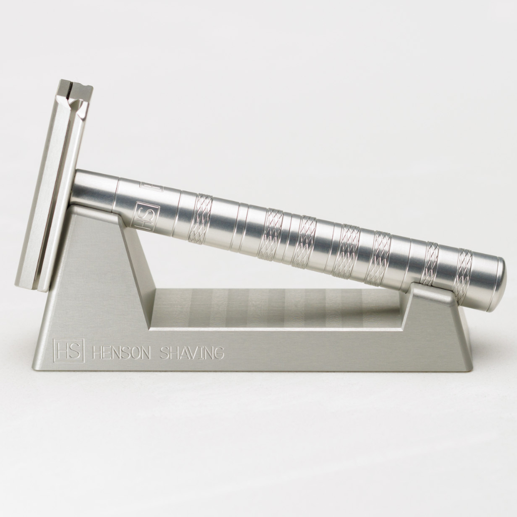 Henson Aluminum Safety Razor Stand.