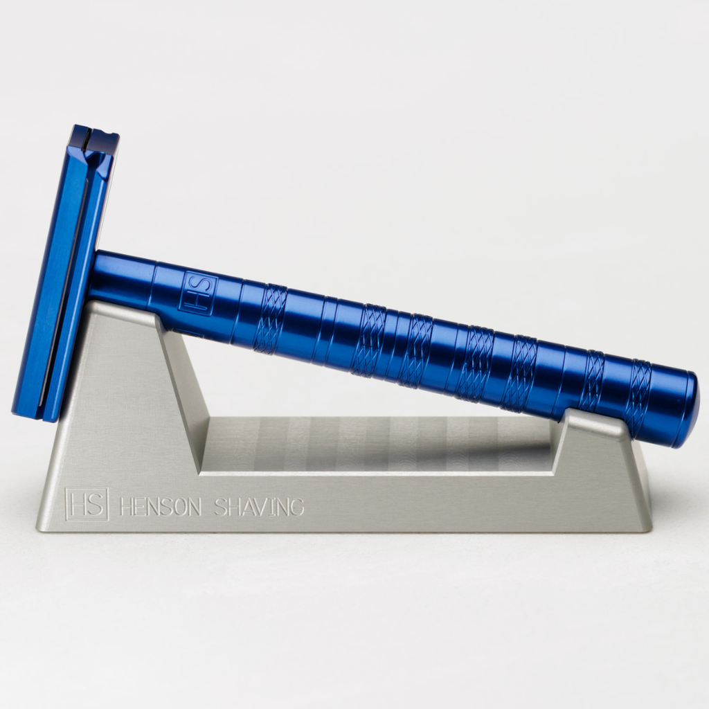 Henson Aluminum Safety Razor Stand.