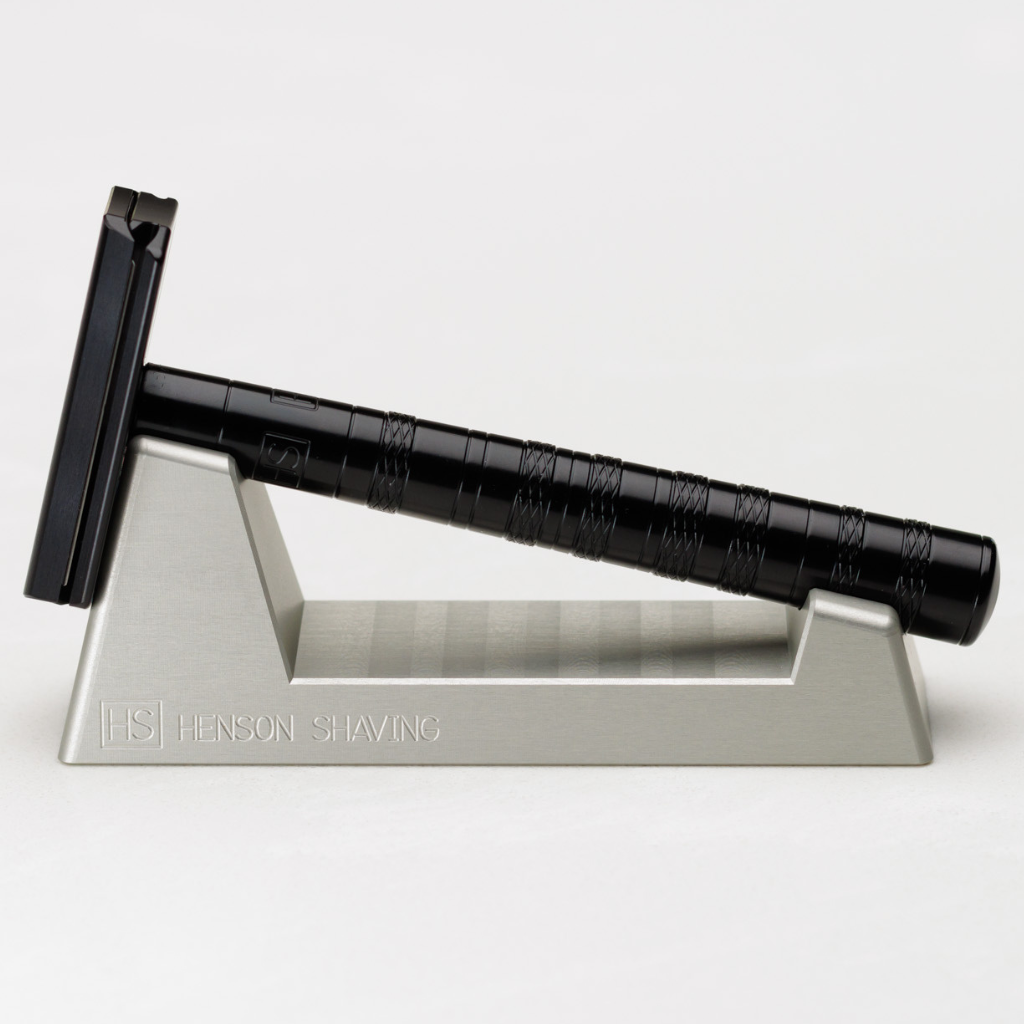 Henson Aluminum Safety Razor Stand.