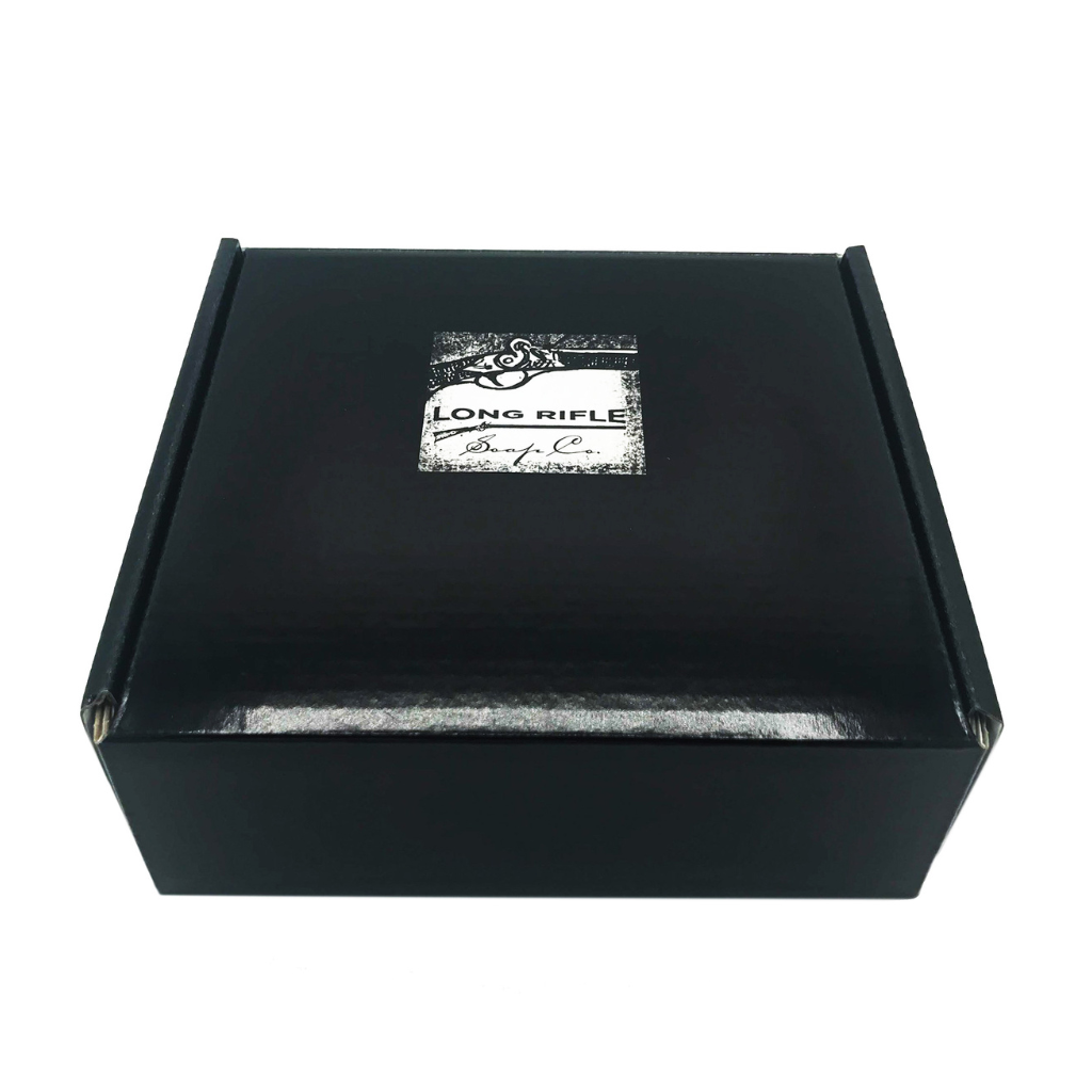 Long Rifle Bay Rhum Shaving Puck and Aftershave Gift Set.