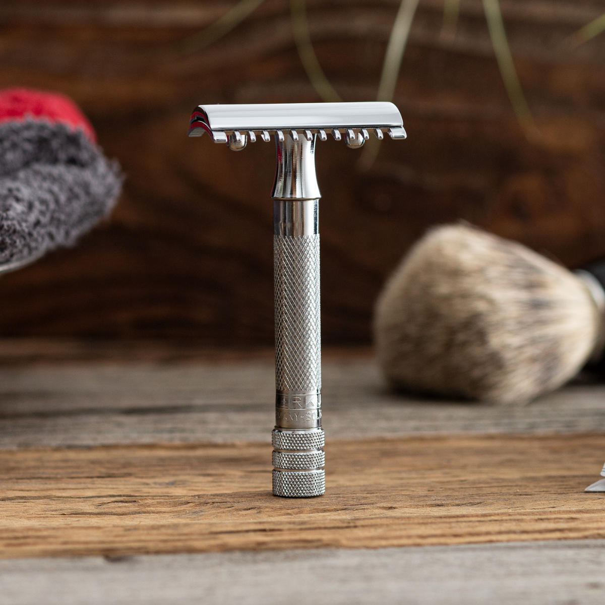 Merkur 15C Classic Chrome Double Edge Safety Razor
