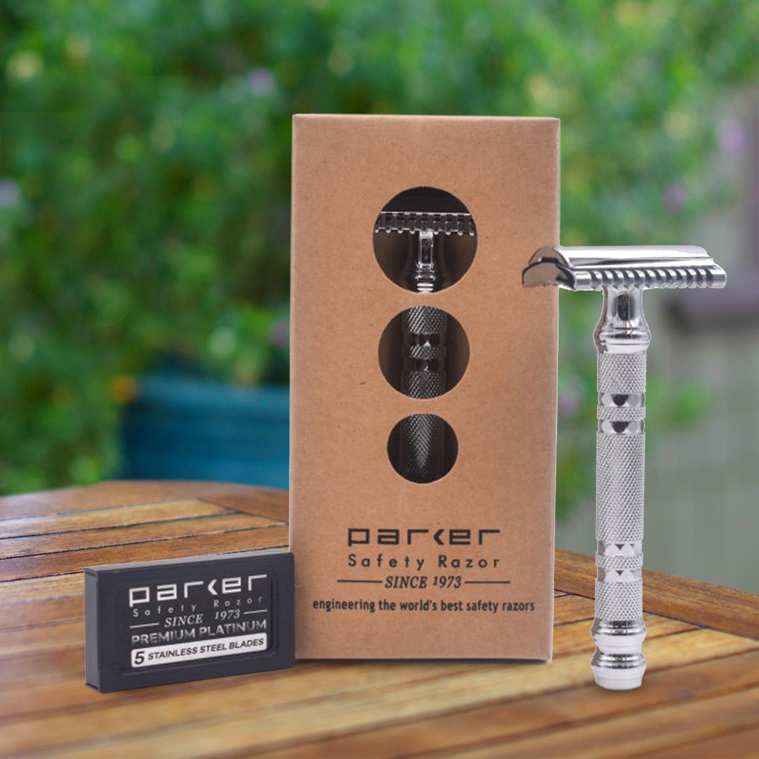 Parker 24C Open Comb Safety Razor.