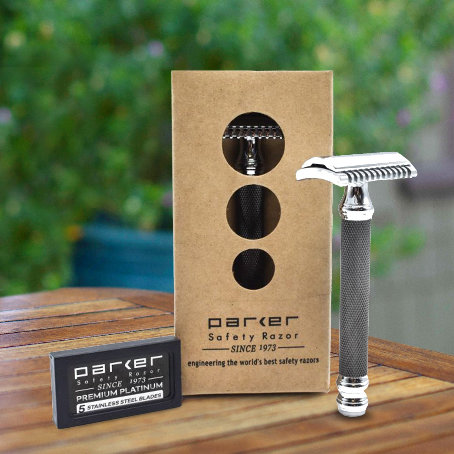 Parker 26C Open Comb Safety Razor.