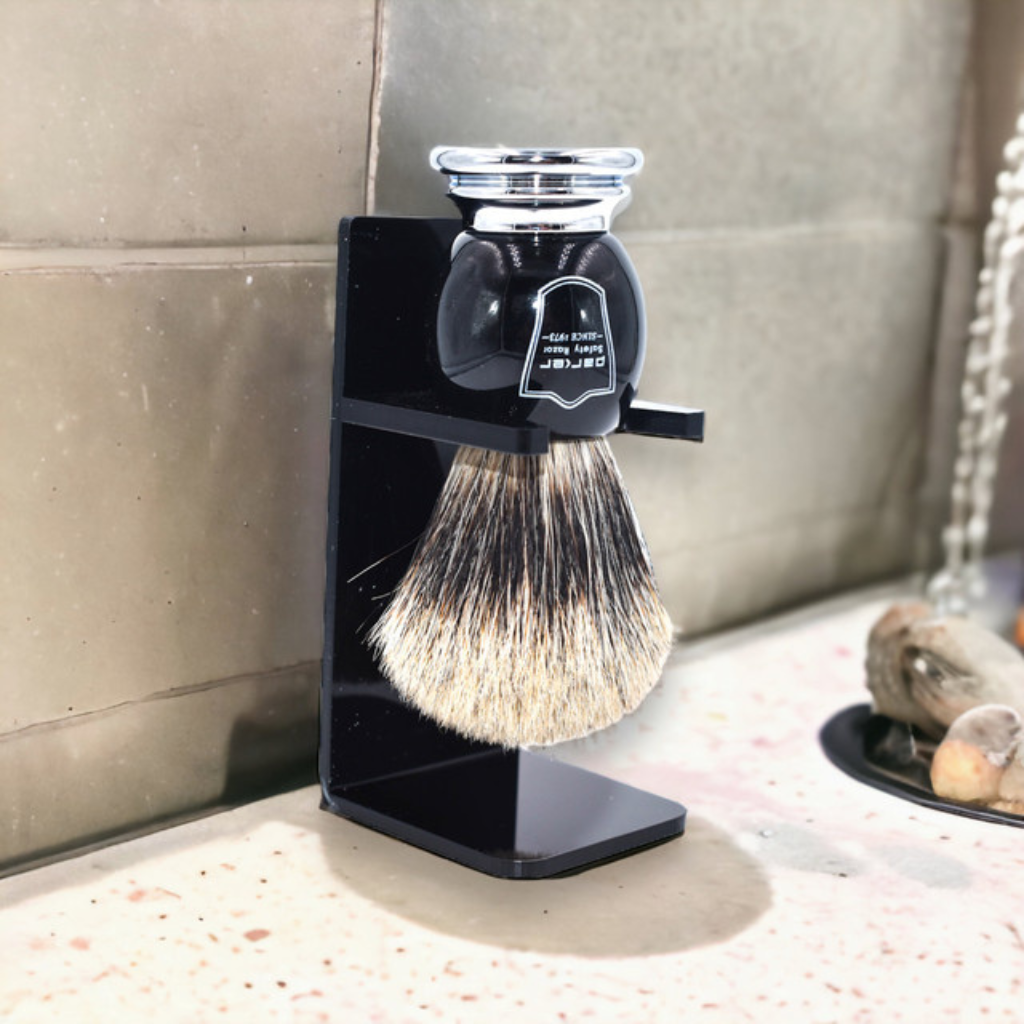 Resin Razor Parker 76R Resin Pure Badger 3-Piece Safety Razor Set – I Wet Shave