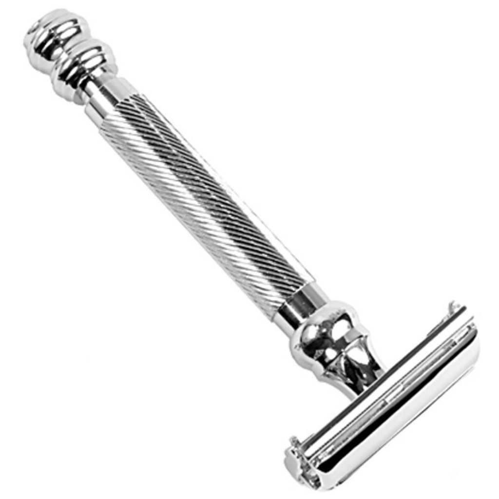 Ivory Safety Razor Parker 99R Marbled Ivory Black Badger 3-Piece Safety Razor Set – I Wet ...