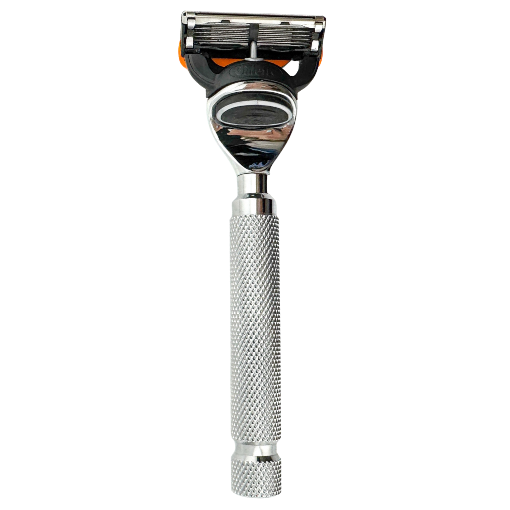 Parker Deluxe Chrome Fusion-Compatible Cartridge Razor