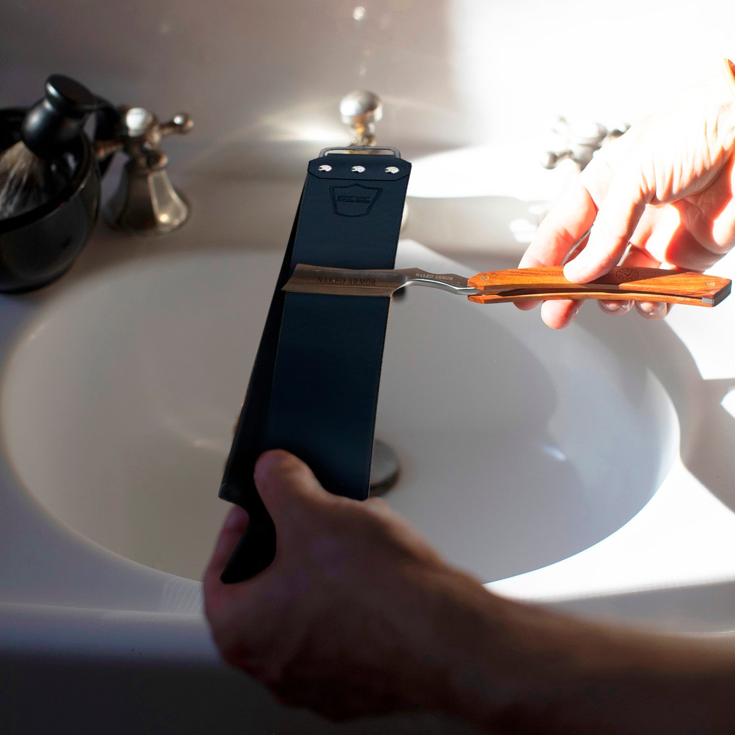 Parker 3 Inch Black Latigo Strop