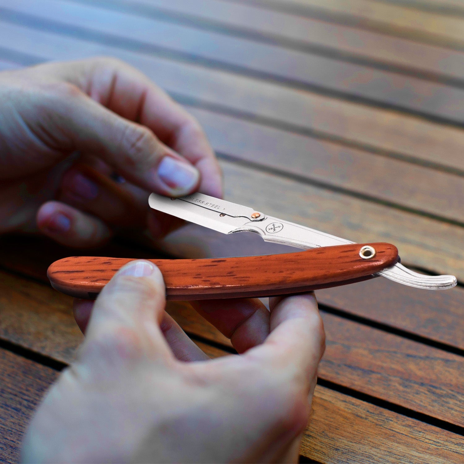 Parker SRRW Shavette Straight Razor.