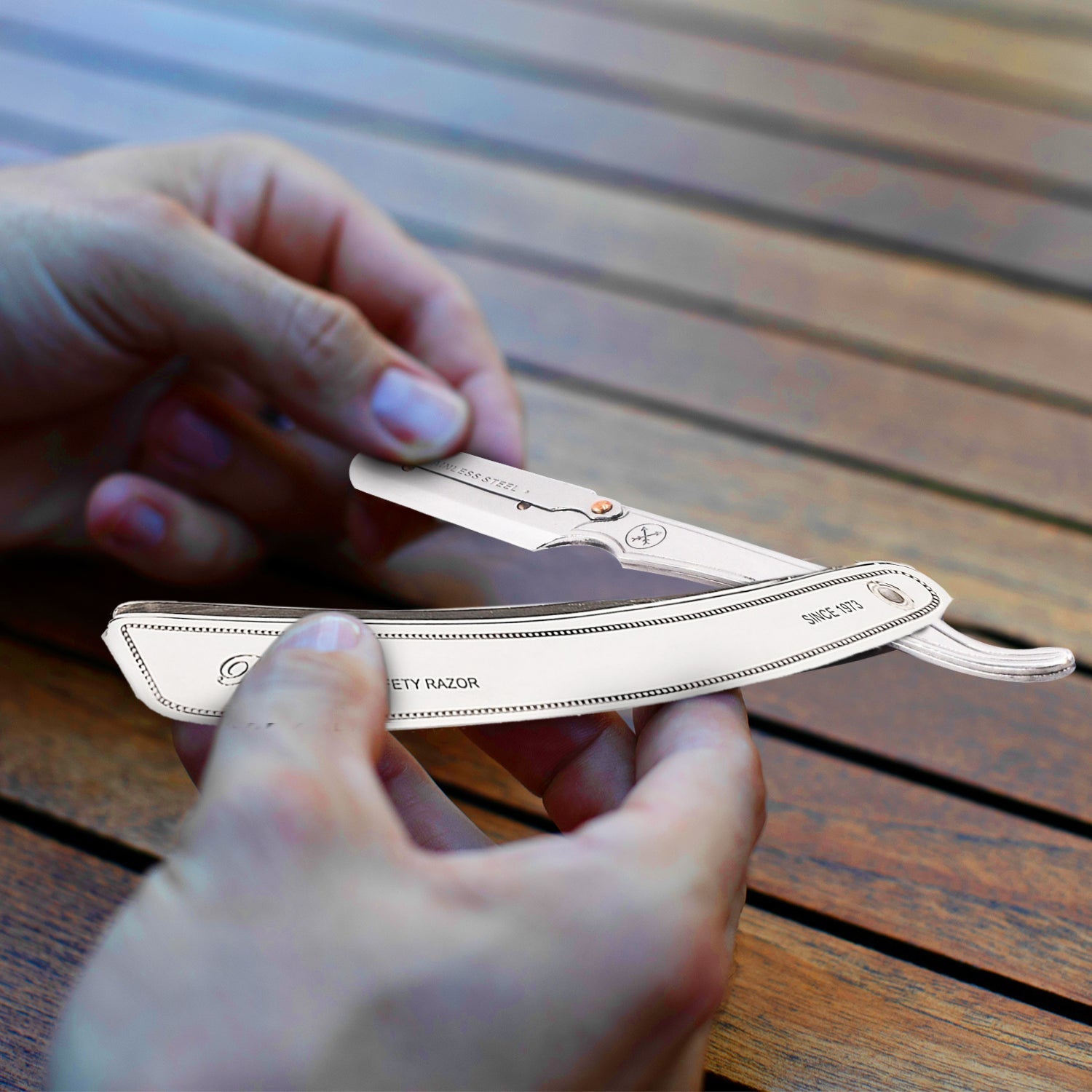 Parker SRX Shavette Straight Razor.