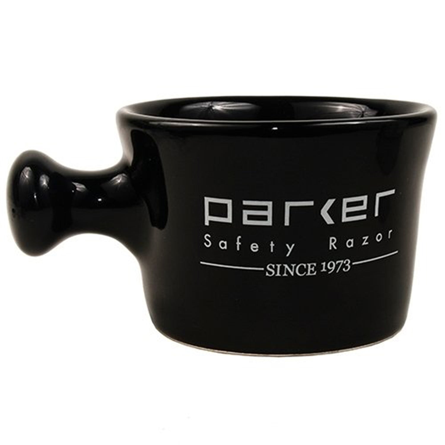 Parker Stoneware Apothecary Shaving Mug - Black.