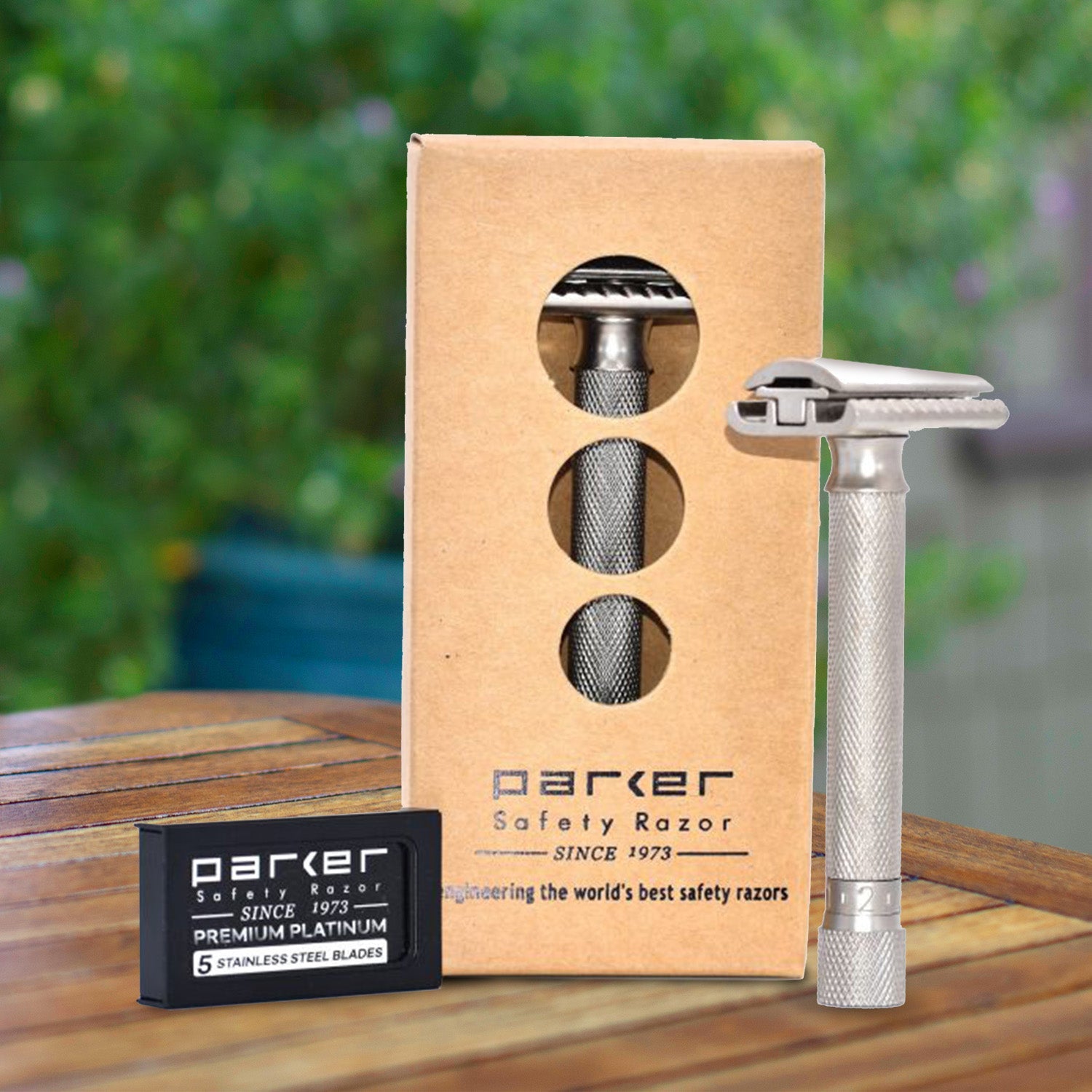 Parker Variant Adjustable Safety Razor.