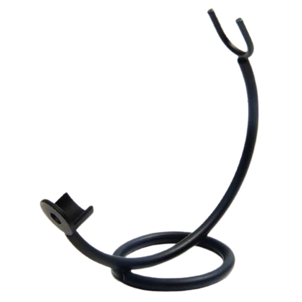 Pure Badger Collection Matte Black Curved Straight Razor Stand