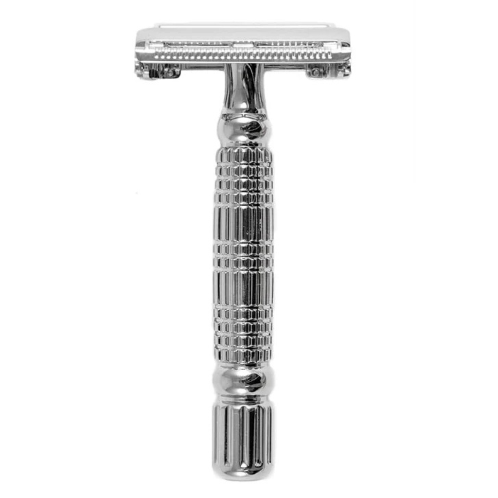 Safe Razor Set Rockwell R1 Rookie Chrome 5-Piece Safety Razor Set – I Wet Shave