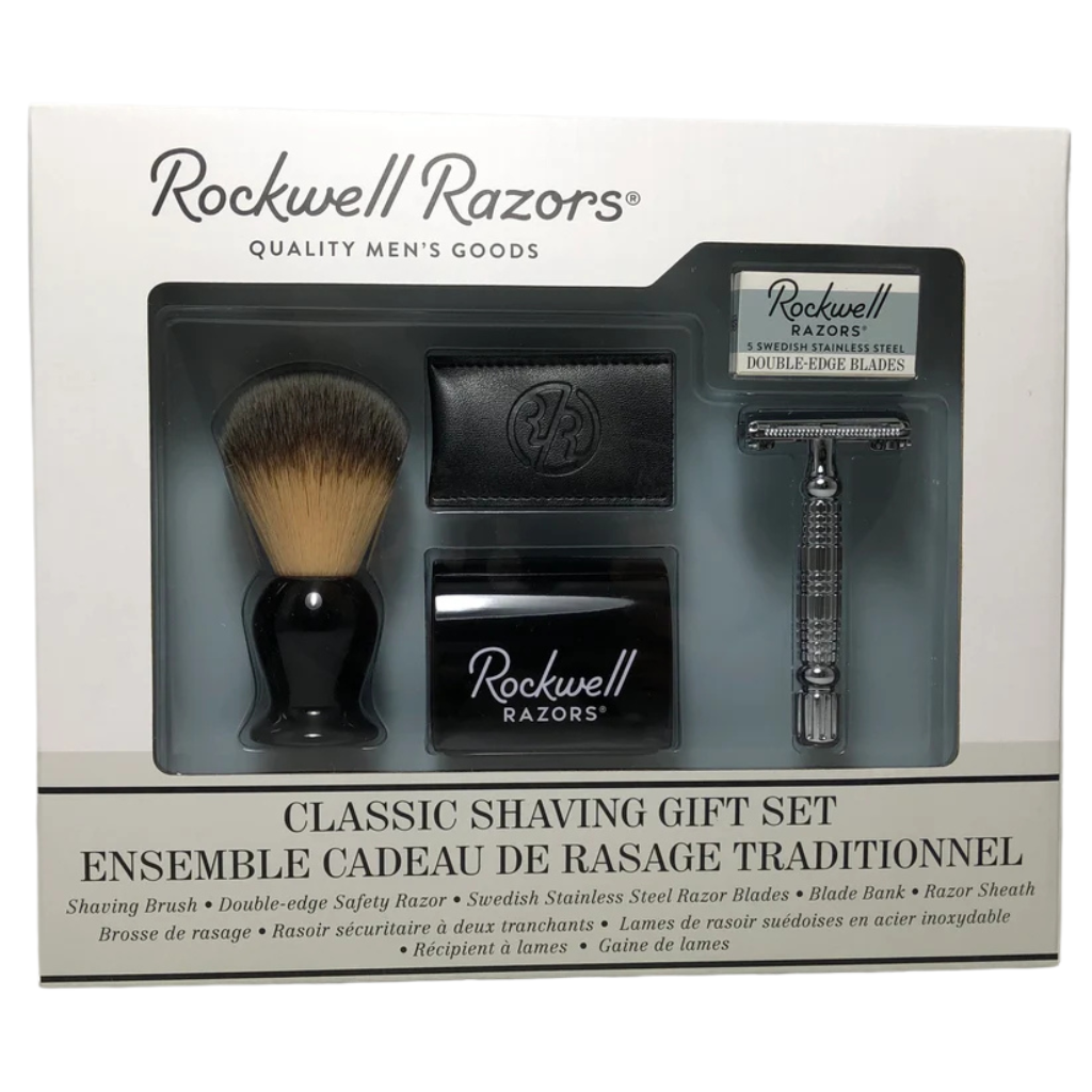 Rockwell R1 Rookie Chrome 5-Piece Safety Razor Set