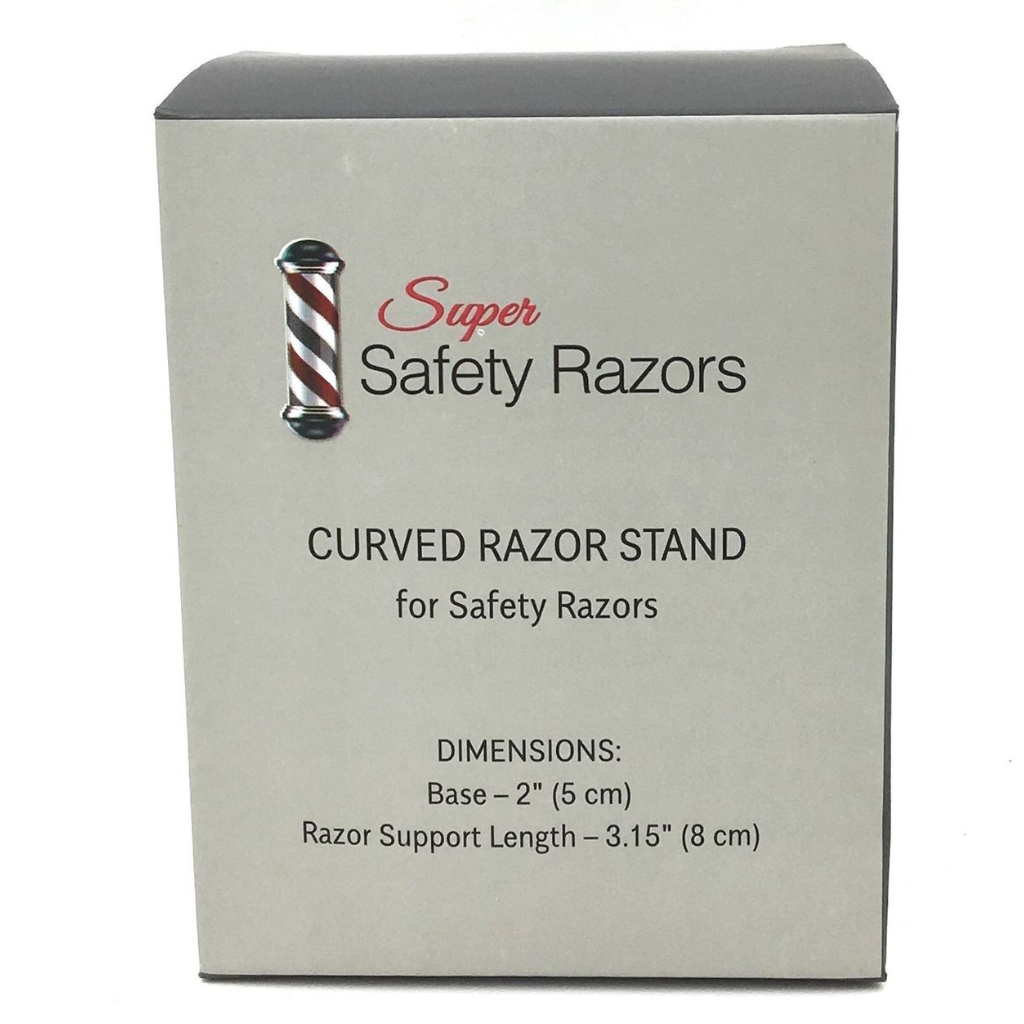 Super Safety Razors Chrome Curved Safety Razor Stand