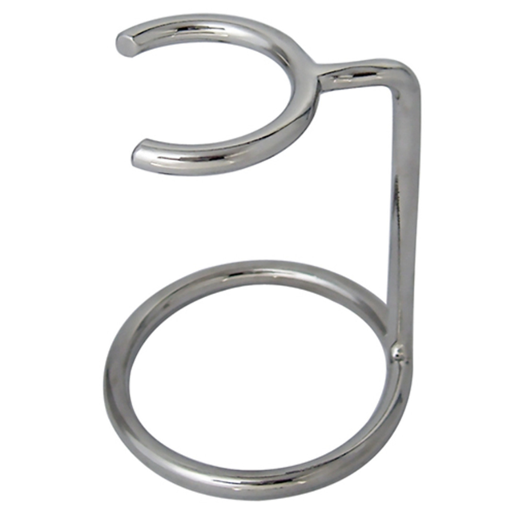 Super Safety Razors Chrome-Plated Shaving Brush Stand