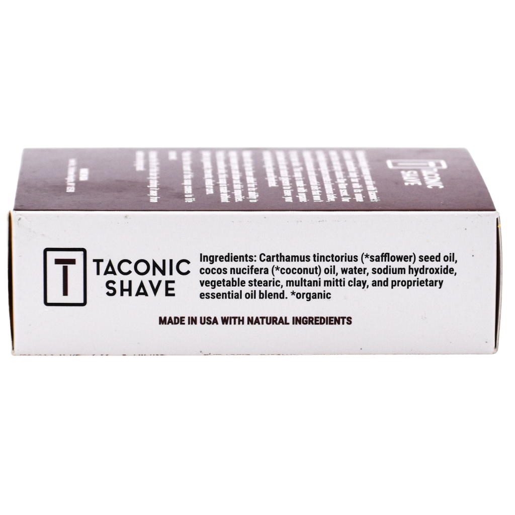 Taconic Shave Bay Rum All-Natural Body Cleansing Bar 5 oz