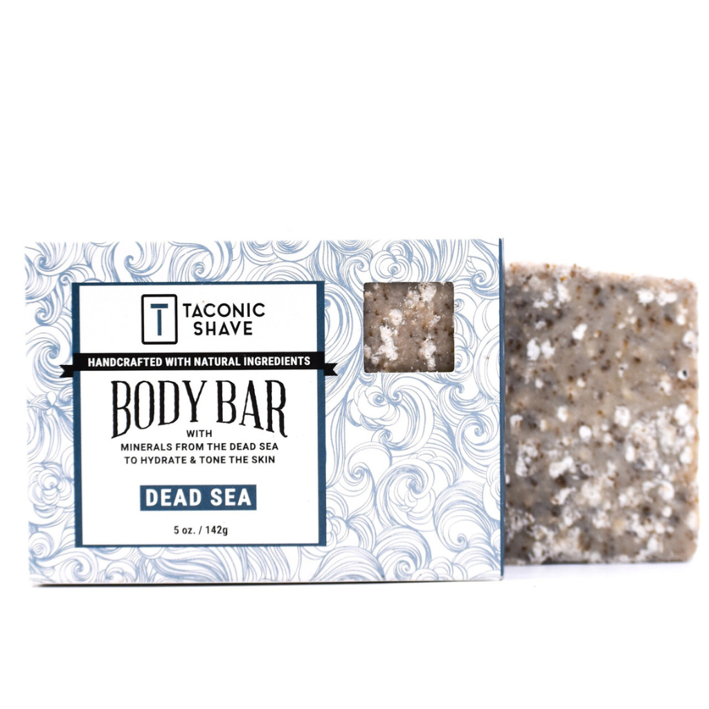 Taconic Shave Dead Sea All-Natural Body Cleansing Bar 5 oz