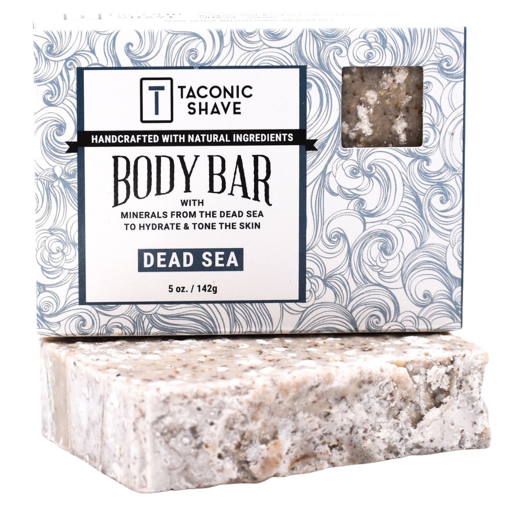 Taconic Shave Dead Sea All-Natural Body Cleansing Bar 5 oz