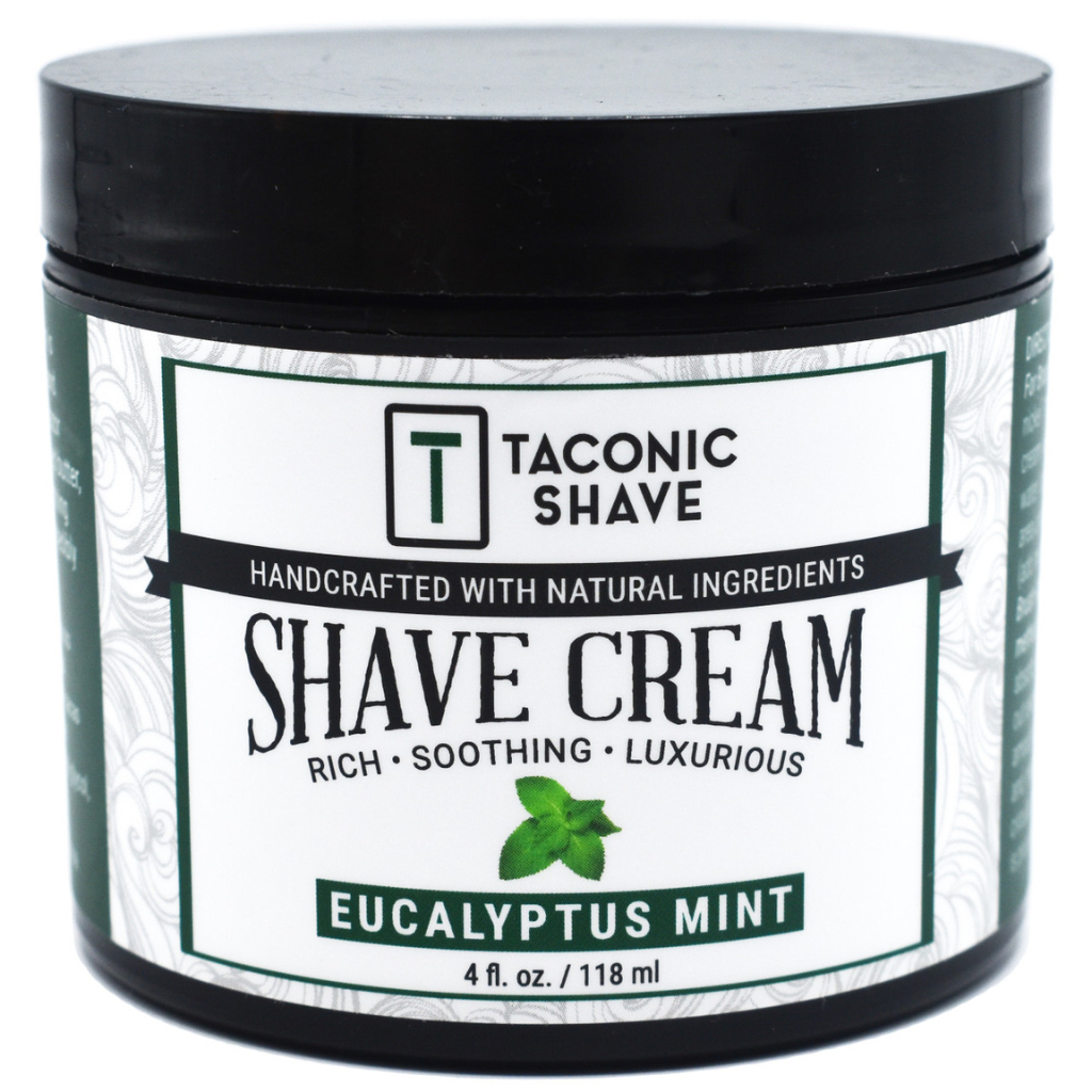 Taconic Shave Eucalyptus Mint Shaving Cream 4 oz