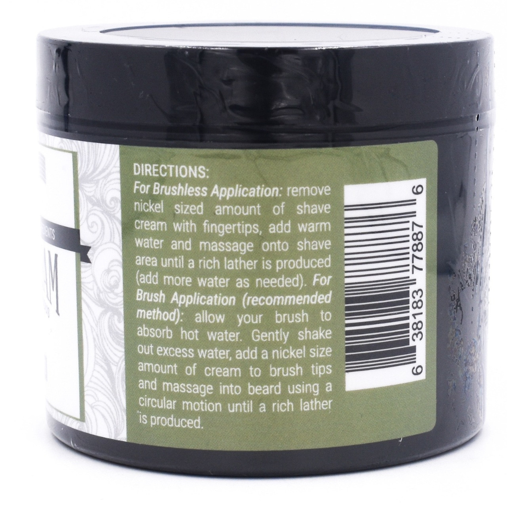Taconic Shave Urban Woods Shaving Cream 4 oz