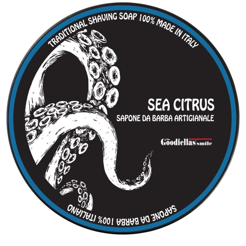 The Goodfellas' Smile Sea Citrus Shaving Soap (Vegetable Base)
