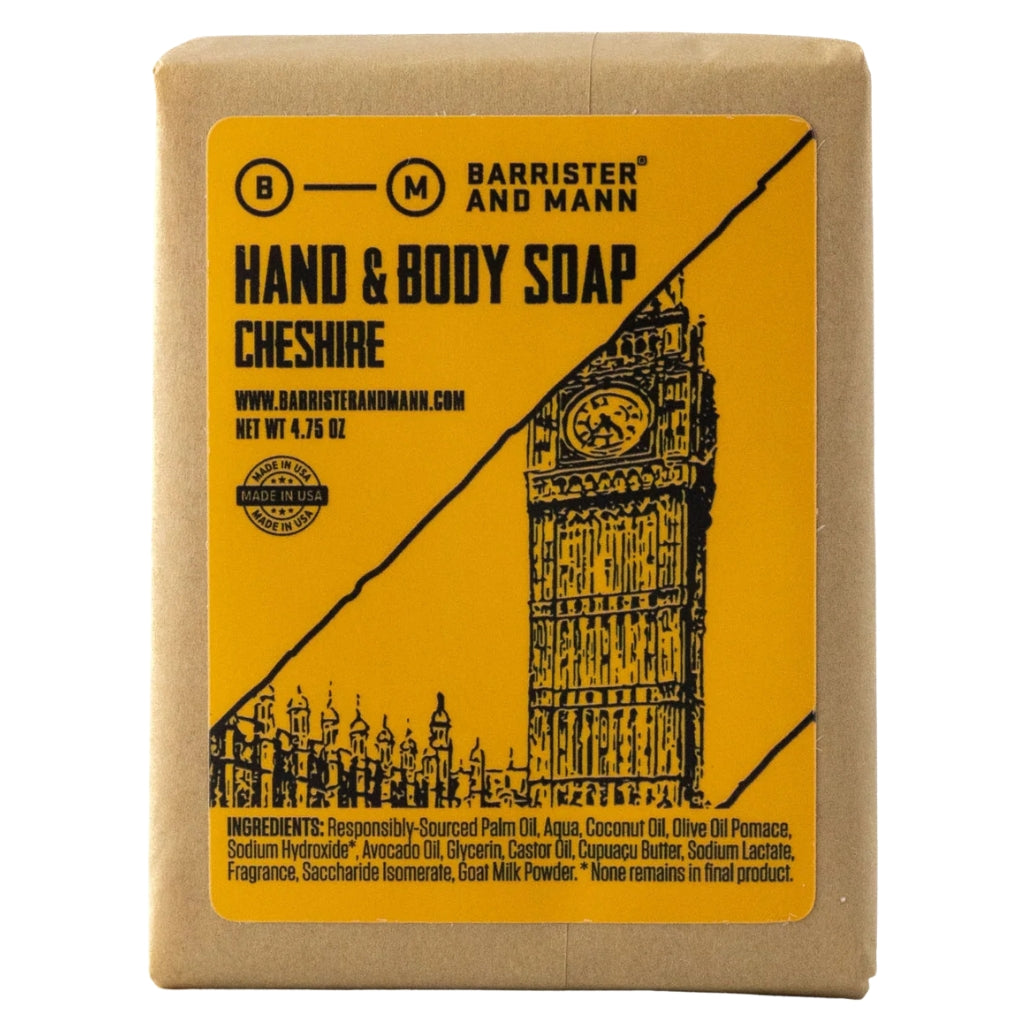 Barrister and Mann Cheshire Hand and Body Soap (4.75 oz)