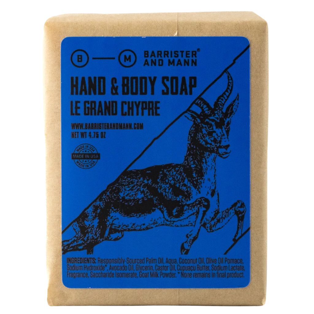 Barrister and Mann Le Grand Chypre Hand and Body Soap (Vegan)