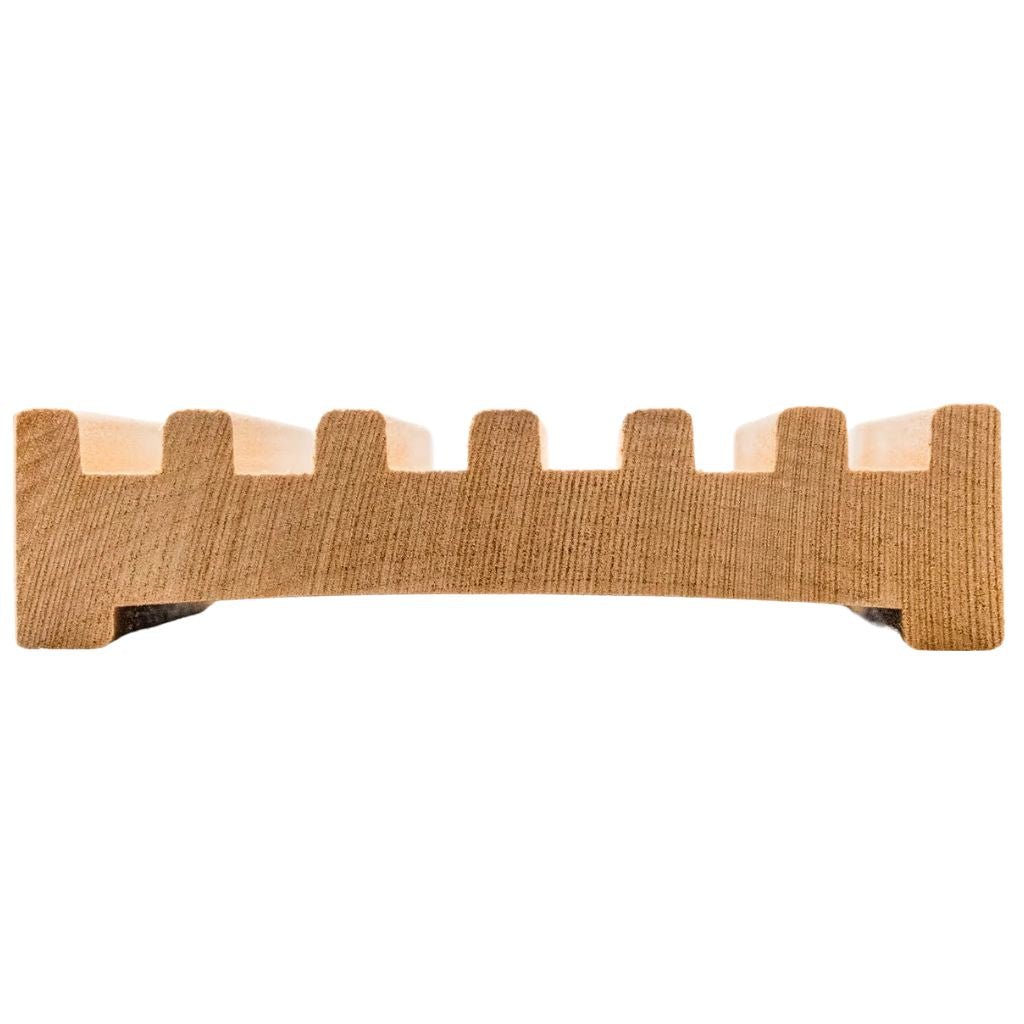 Barrister and Mann Pine Wood Battlement Soap Dish