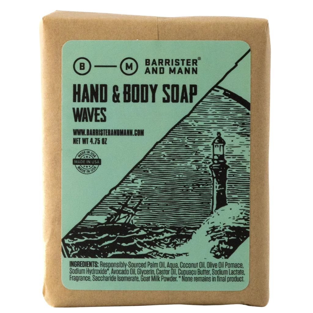 Barrister and Mann Waves Hand and Body Soap (Vegan)