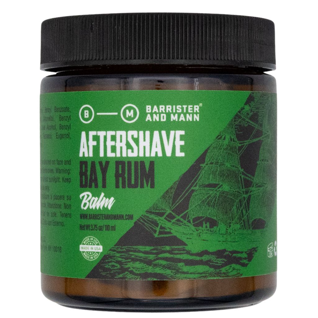 Barrister and Mann Bay Rum Aftershave Balm (3.75 oz)