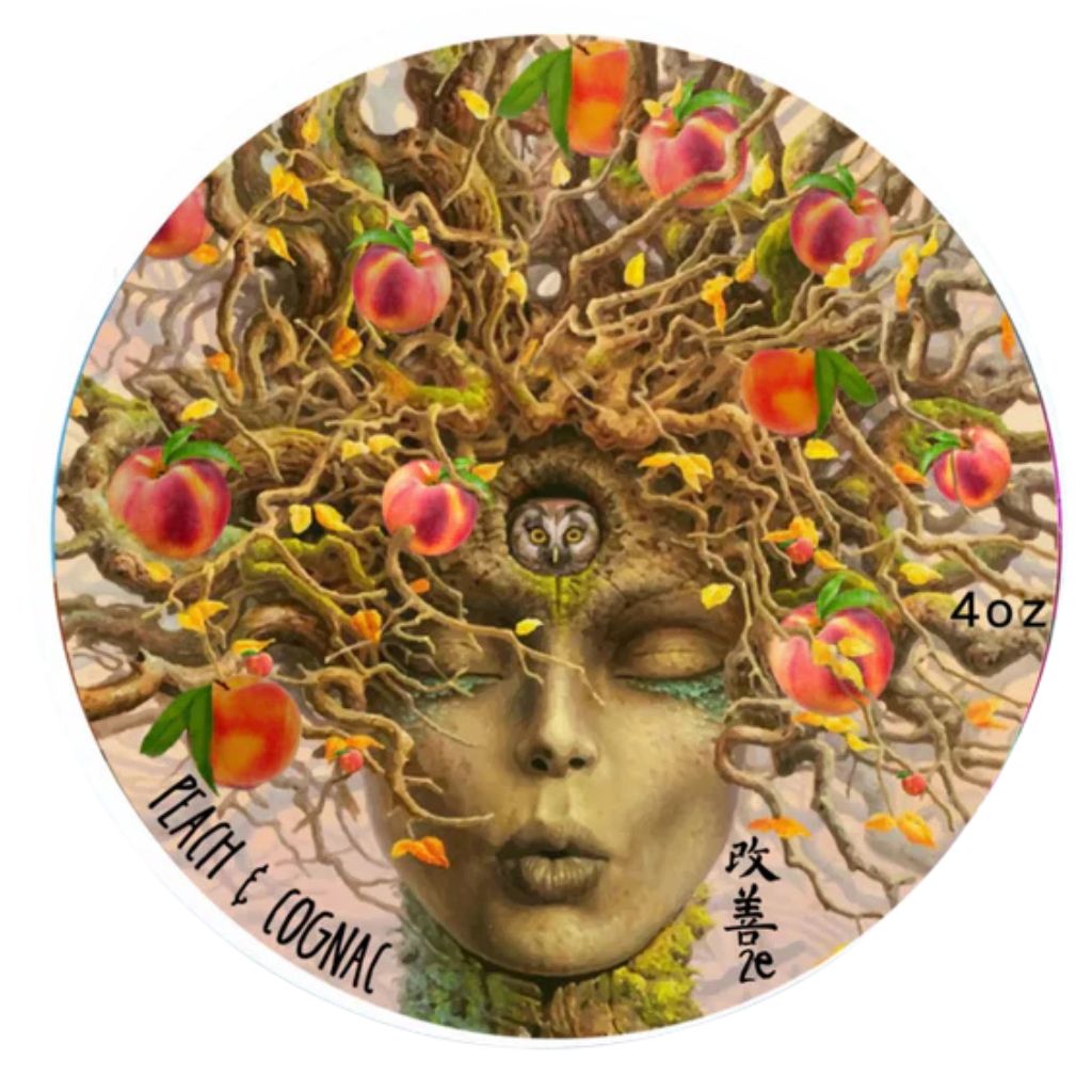 Ariana &amp; Evans Peach &amp; Cognac Shaving Soap (Kaizen 2e Base)