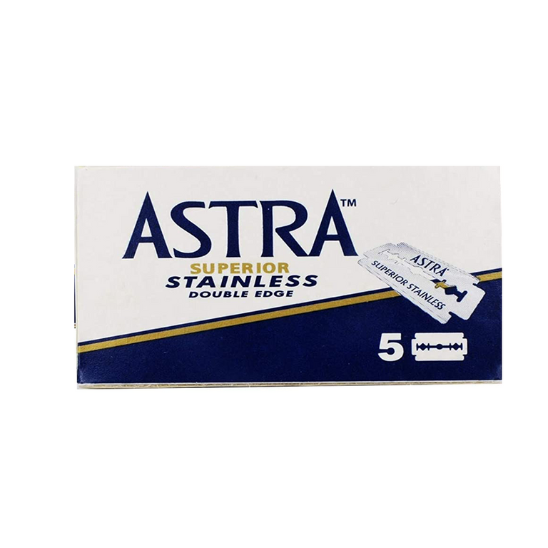 Astra 'Blue' Superior Stainless Safety Razor Blades (5 Pack) – I Wet Shave